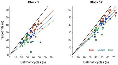 Perceptuomotor skill acquisition in a solo manual ball-and-beam task with varying accuracy requirements